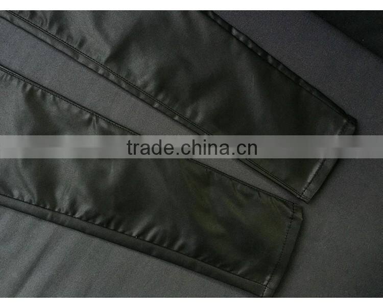 2016 Autumn Fashion Women Metal Zippers Quilted Pencil Skinny Pant Jeans Ladies Low Waist Black Sexy Tight Lady Pants