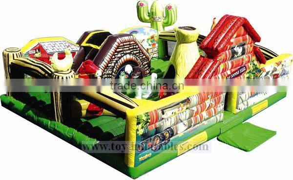 Discount professional inflatable soap playground