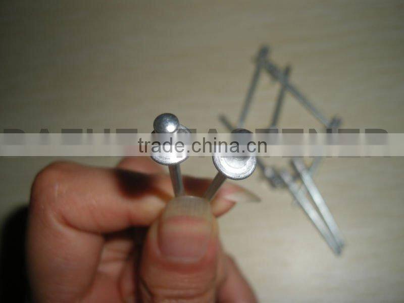 high quality DIN7337 Aluminum steel blind rivet