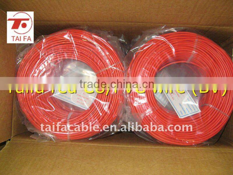 hot-selling of 450/750V flexible cu conductor pvc sheathed cable