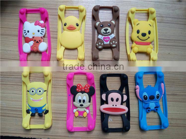 Wholesale Fun Shape Multi Colours Custom Cellphone Protective Silicone Cover Mobile Phone Silicone Case
