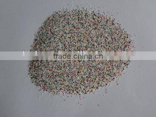 Plastic abrasive for blast machine