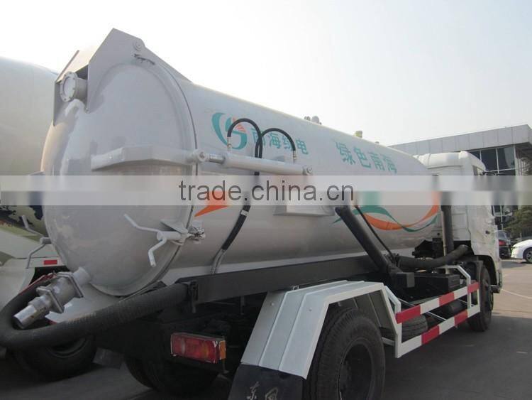 CIMC LINYU vacuum sewage suction truck
