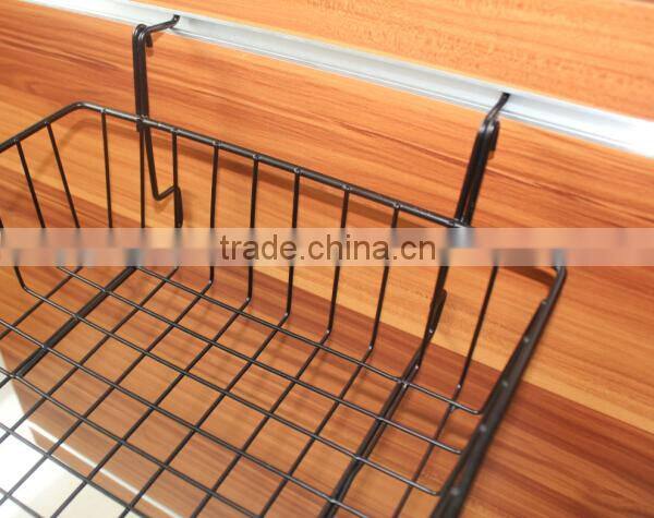 Multifunction metal hanging storage wire baskets