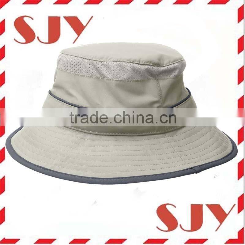 High quality sun protection 100% polyester bucket hat
