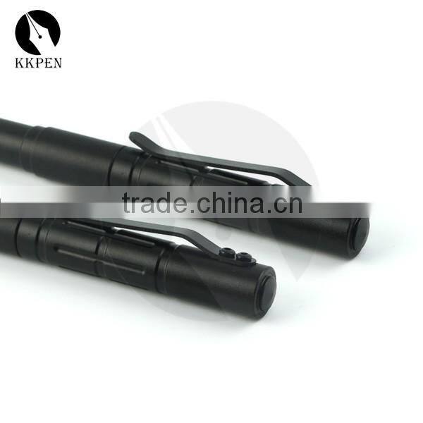 Self-defense Tactical ball pen LED flashlight and knife for protection tool