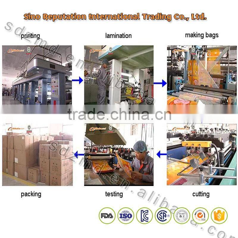 Custom printing stand up kraft paper reusable coffee bag wholesale