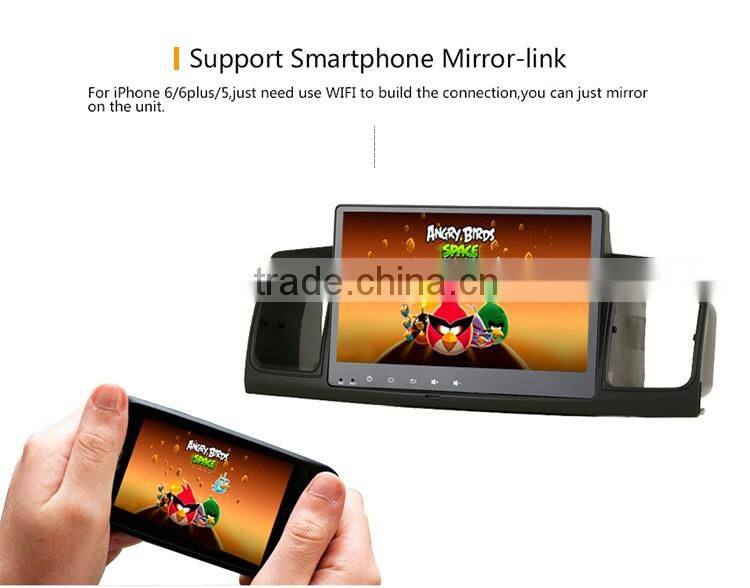 Fashional 9 Inch RK3188 1.6GHz car radio dvd with gps mirror for toyota