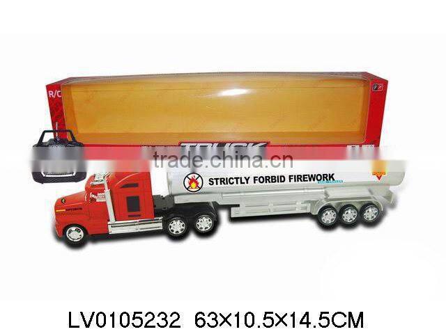 yellow 4CH rc container truck