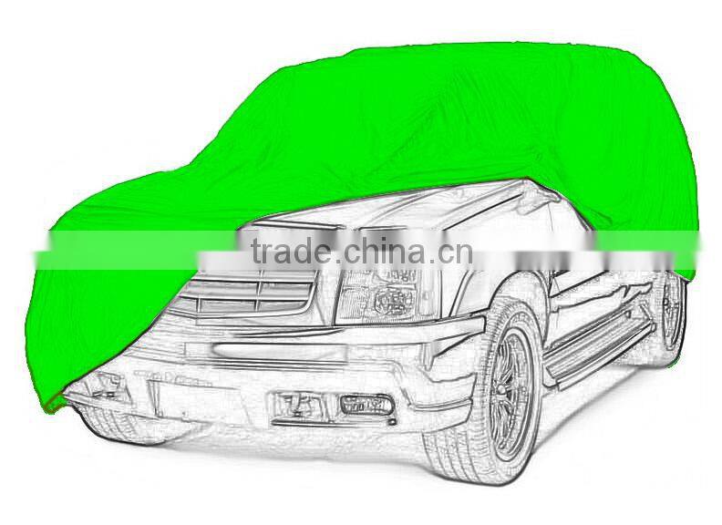 2-sides stretch fabric waterproof car cover