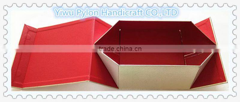 Luxury customized foldable magnetic jewelry gift boxes whollesale