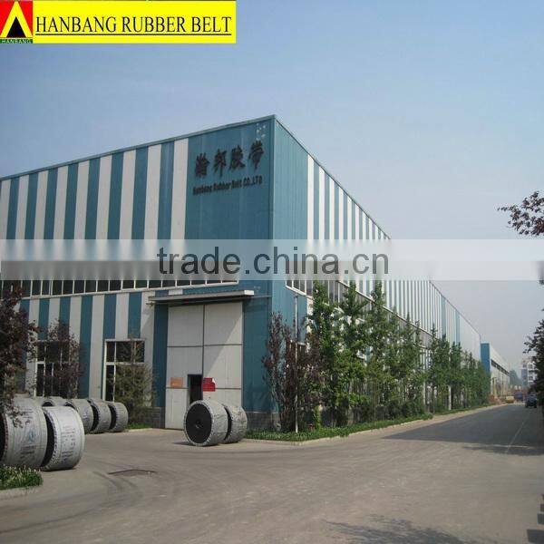 Rubber chevron conveyor belt EP500/5PLY5+2