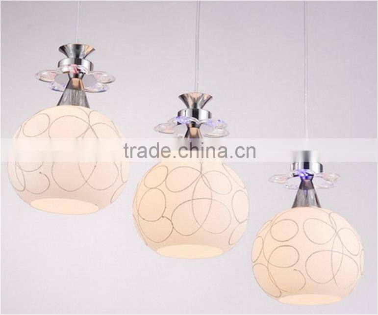 Modern Glass Ceiling Light Pendant Lamp Fixture Lighting Chandelier