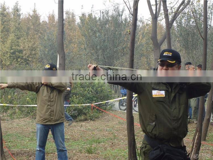 Powerful Slingshot 3 Rubber Bands Folding Wrist hunting Slingshot