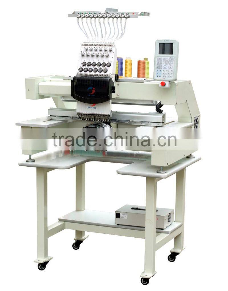 Lejia Single Head Multi-function Embroidery Machine Cap/T-shirt