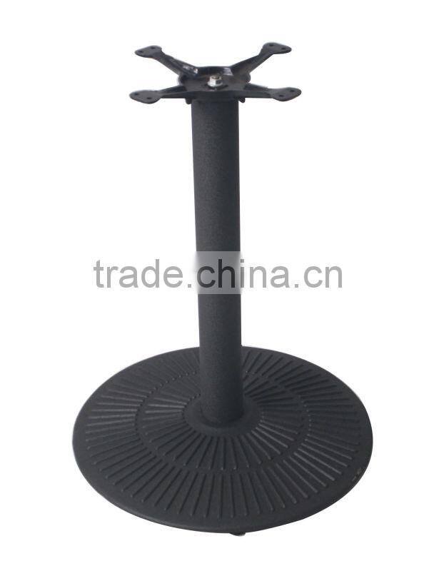 Cast Iron Black Round Patio Table Base