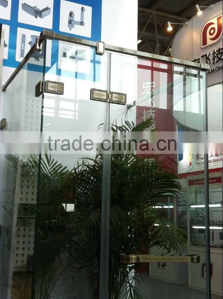 Shower room door hinge