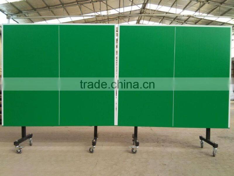 Folding Green top Table Tennis Table Foldable Ping Pong Table Oem For Sale