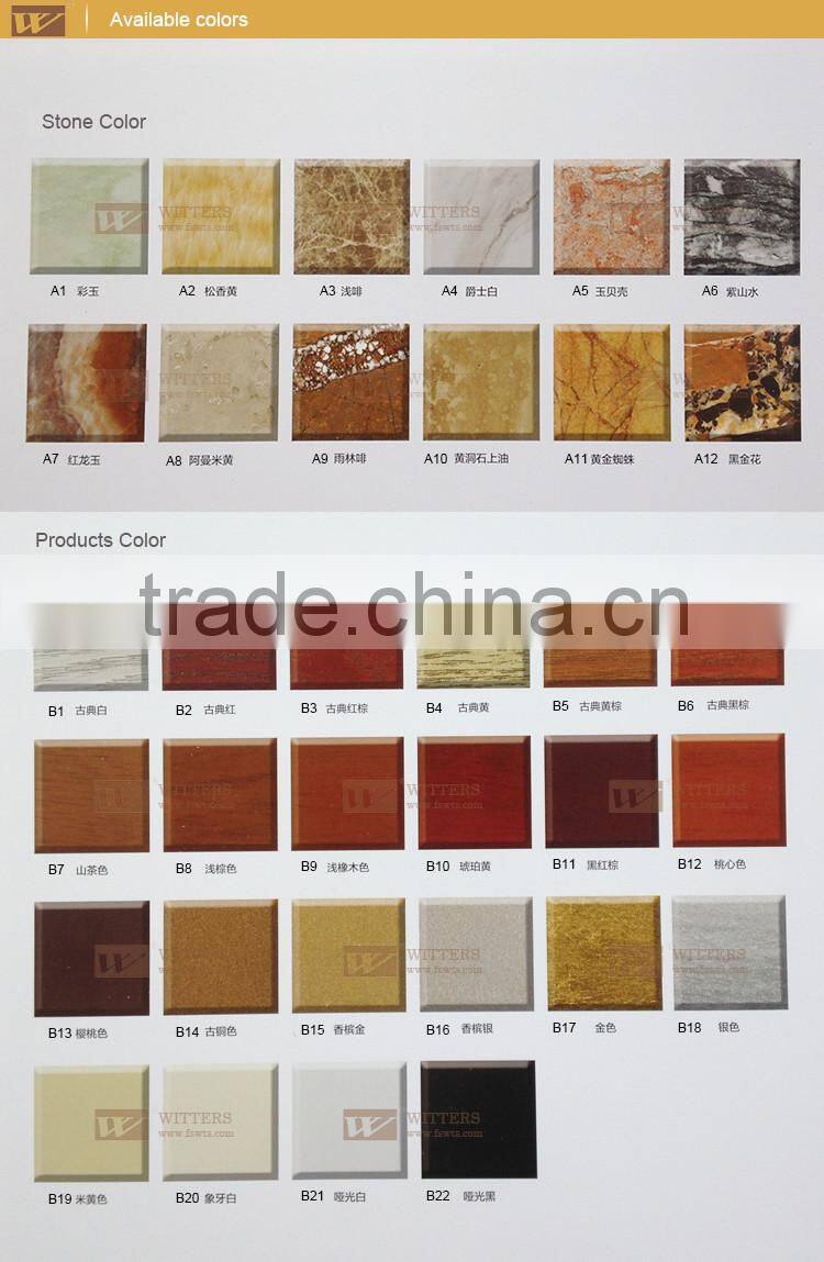 Royal gold bathroom vanity with soft close hinges WTS201