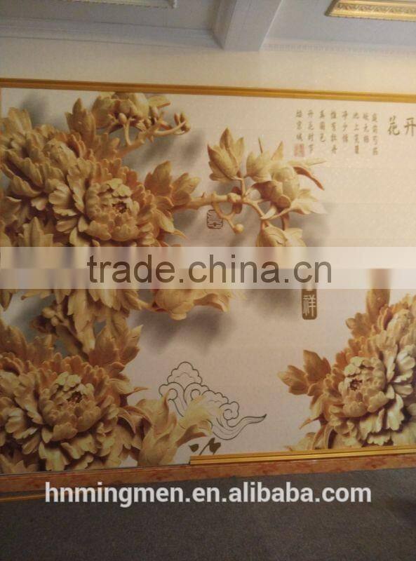 3d wall panel leather