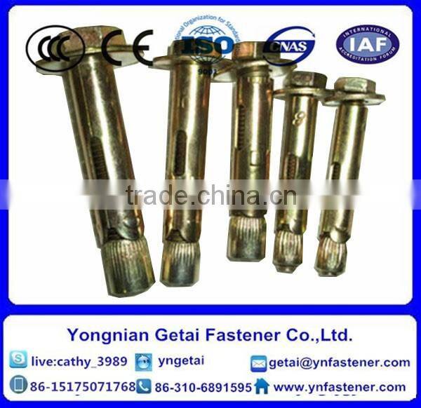 Expansion Anchor Hook Bolt hot dip galvanized high quality