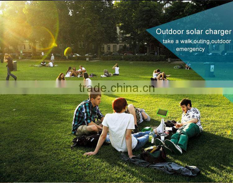 Sunever solar mobile phone charger fasion design solar panel charger