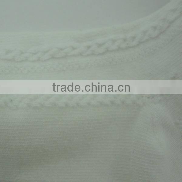 GSB-117 Custom high quality white organic cotton baby fancy lace socks