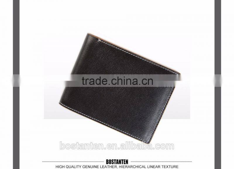 genuine leather fashion trends men wallet purses china wholesale