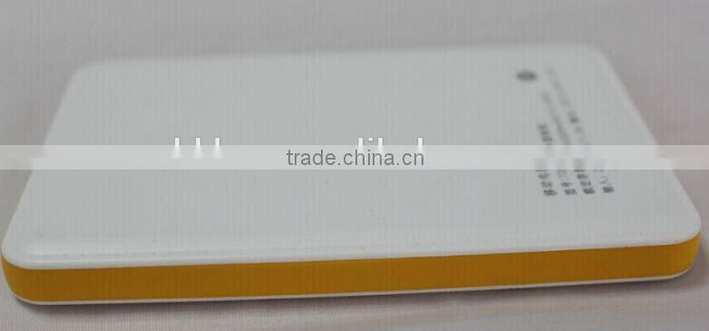 4000mah plica ultra thin power bank fit for mobile devices