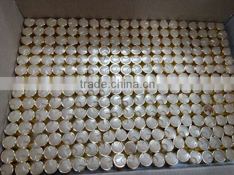 24/410 Aluminium disc plastic press top cap