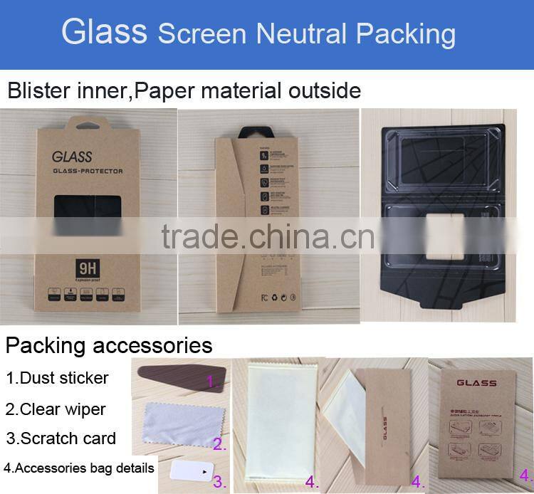 Color tempered glass screen protector for BlackBerry Classic, for Q20 screen protector