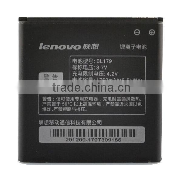Wholesale Original Quality 1760mAh Mobile Phone Battery BL179 Batttery For Lenovo S760 S686 A710E S850E S680 Battery