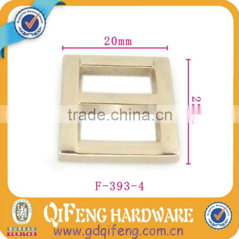 wholesale fashion bag side zinc alloy metal square ring,bag accessories,qifeng,f-393