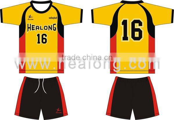 custom pakistan team healong brand volleyball uniform