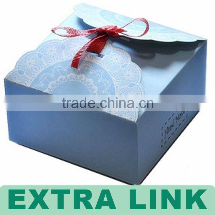 cup cake box and pizza box and dry food packing box with flower