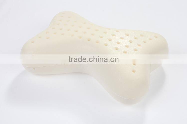 2014 fashion bone shape latex travel pillow