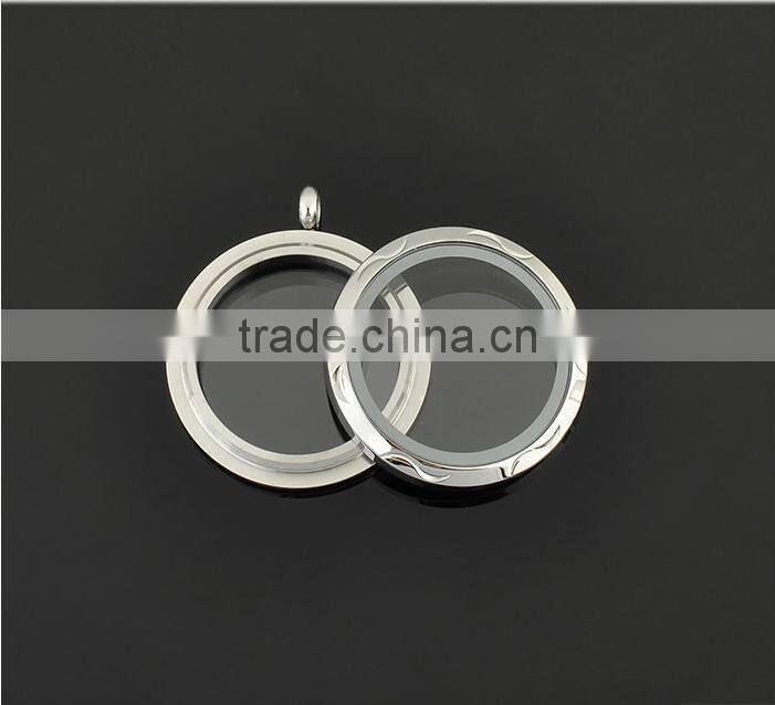 Custom Floating Locket Glass Living Memory Lockets