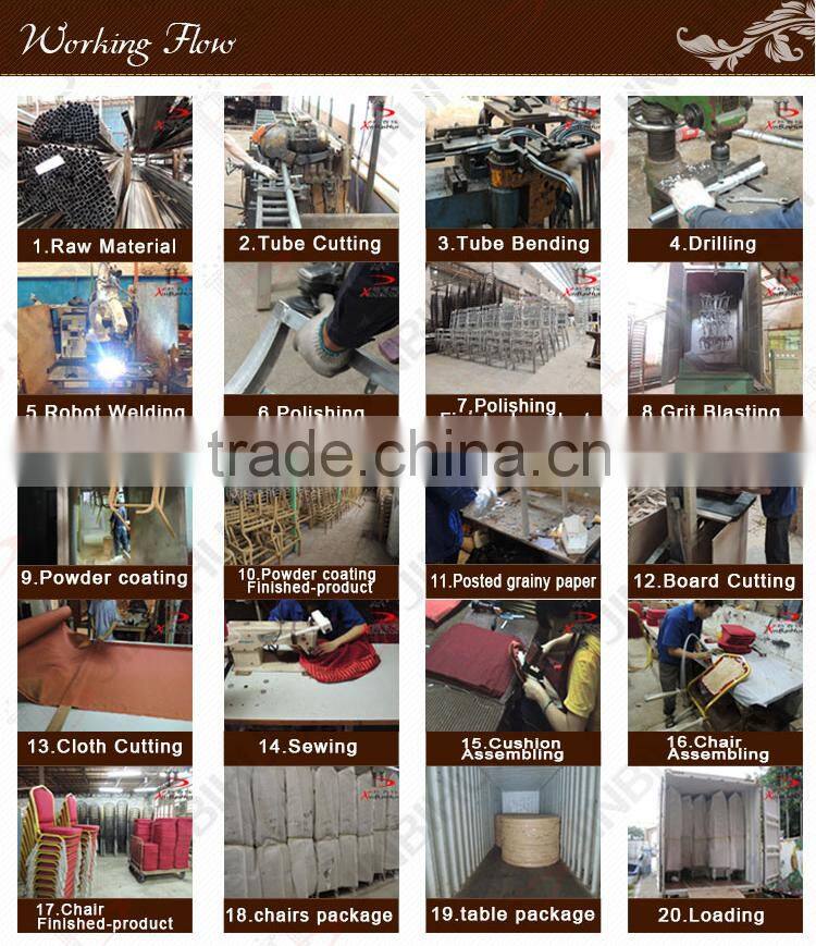 foreign furniture Stackable Colonial french style chair