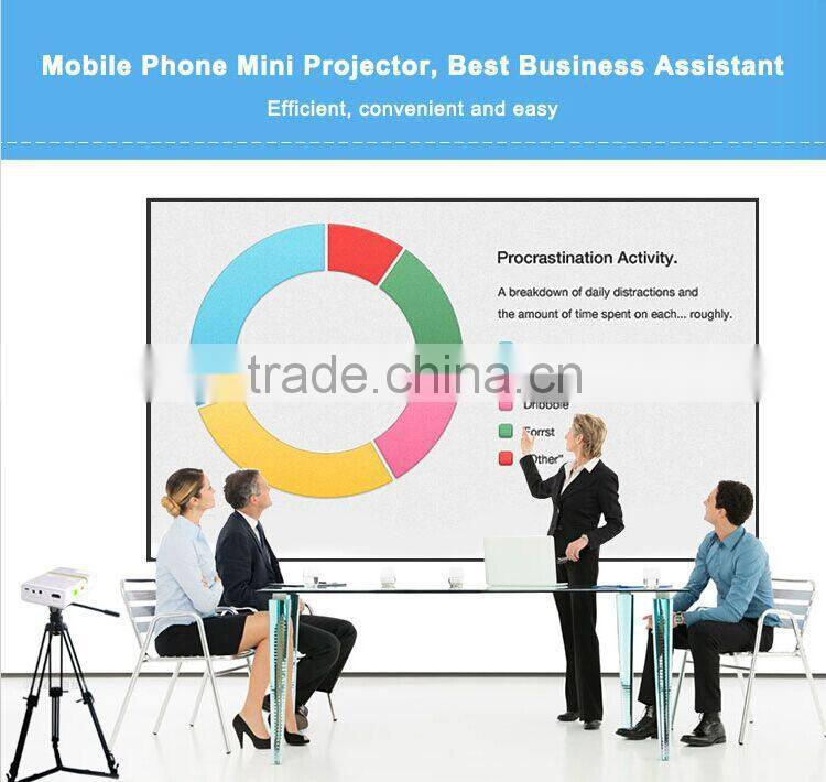 HD Multimedia Mini Mobile Phone Projector with andriod wifi bluetooth projector