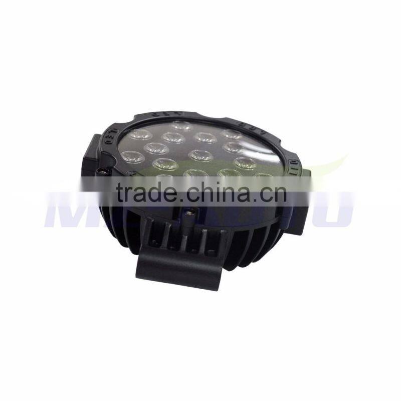MZ T51W LED Work Light Off Road Light 7 Inch Round 4x4 EPISTAR Black Red JEEP led Lighting China factory outdoor LED Headlights