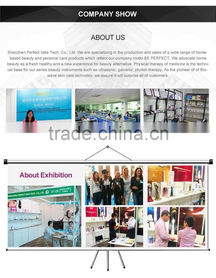 Personal skin care ultrasonic beauty massage machine face massager kit Deep Cleansing