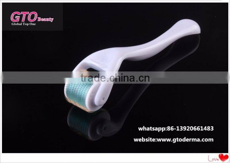 0.2-3.0mm mix size titanium microneedle roller GTO derma roller