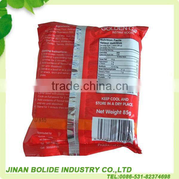 Best selling product-85g per bag chicken flavor powder soup instant noodle for vegetarian