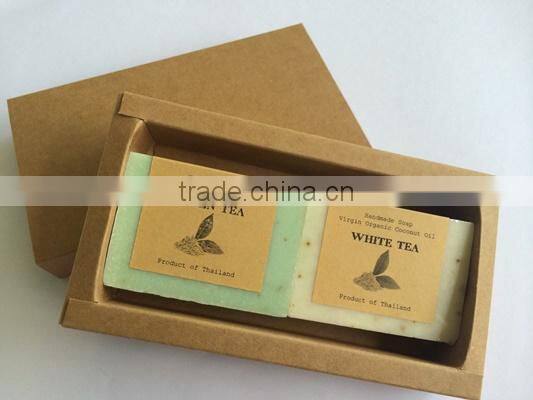 Beer and Wine Gift set. Natural soap with organic virgin coconut oil.