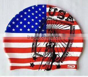 swimming cap in summer