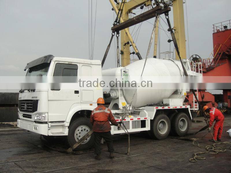 High quality howo 12m3 concrete mixer truck