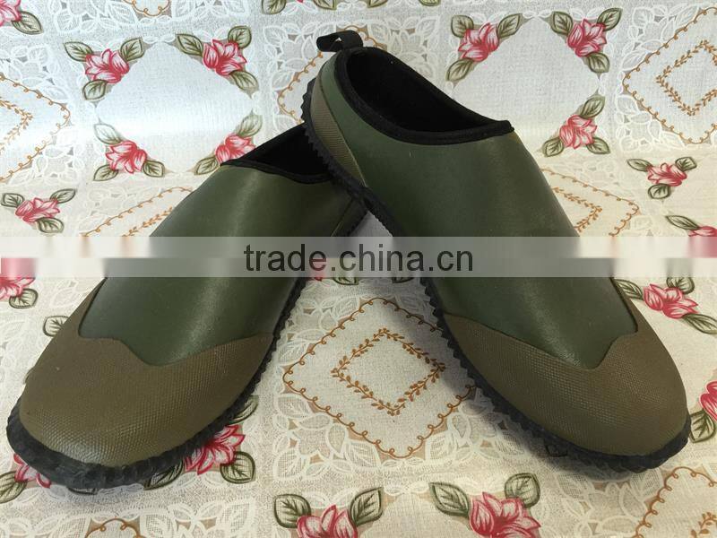 Mens Soft and Waterproof Neoprene Rubber Garden Slippers