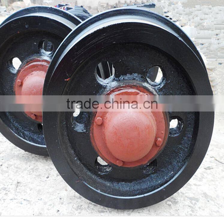 Mining Flat Car With Mine Car Wheels