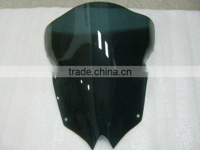 Promotion now! Cheapest motorcycle Windscreen, wind shield, Lexan Policarbonate Windscreen Smoke gray R6 08-11