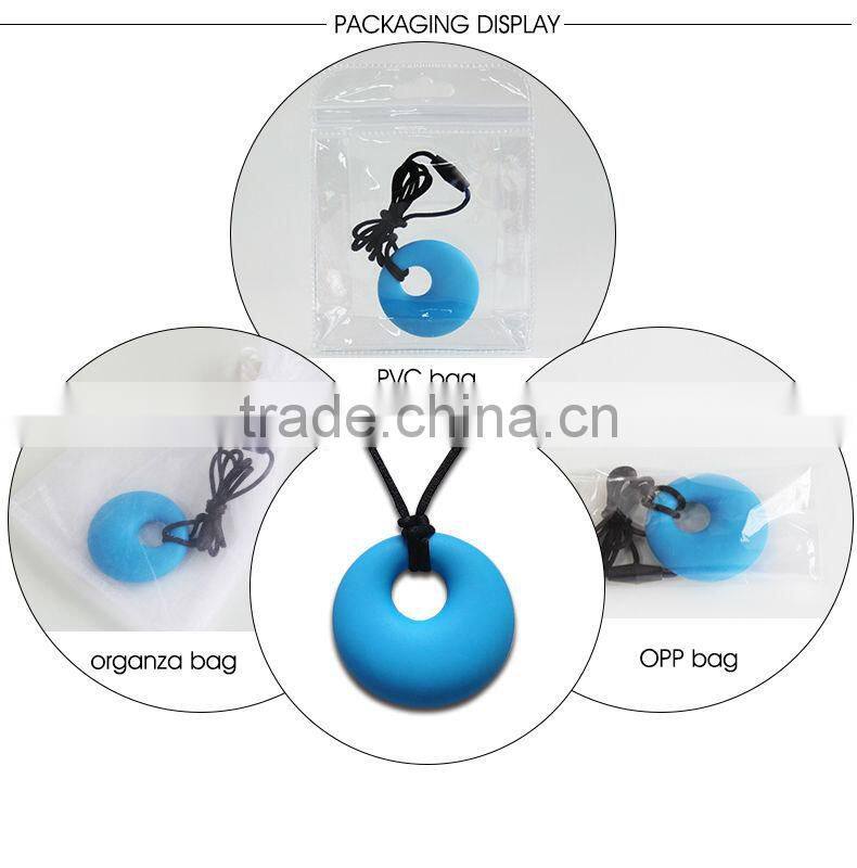 Hollow Out American Football Teether Make From Food Grade Silicone